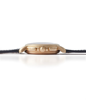 yellow gold Vacheron Constantin Ref. 47101/3 Les Historique Chronograph black dial watch from 1998 for sale online A Collected Man London British specialist rare watches