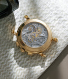 Vacheron Constantin Les Historiques Chronograph 47101/000J-4 | Sapphire Case Back | Yellow Gold | Available Worldwide at A Collected Man