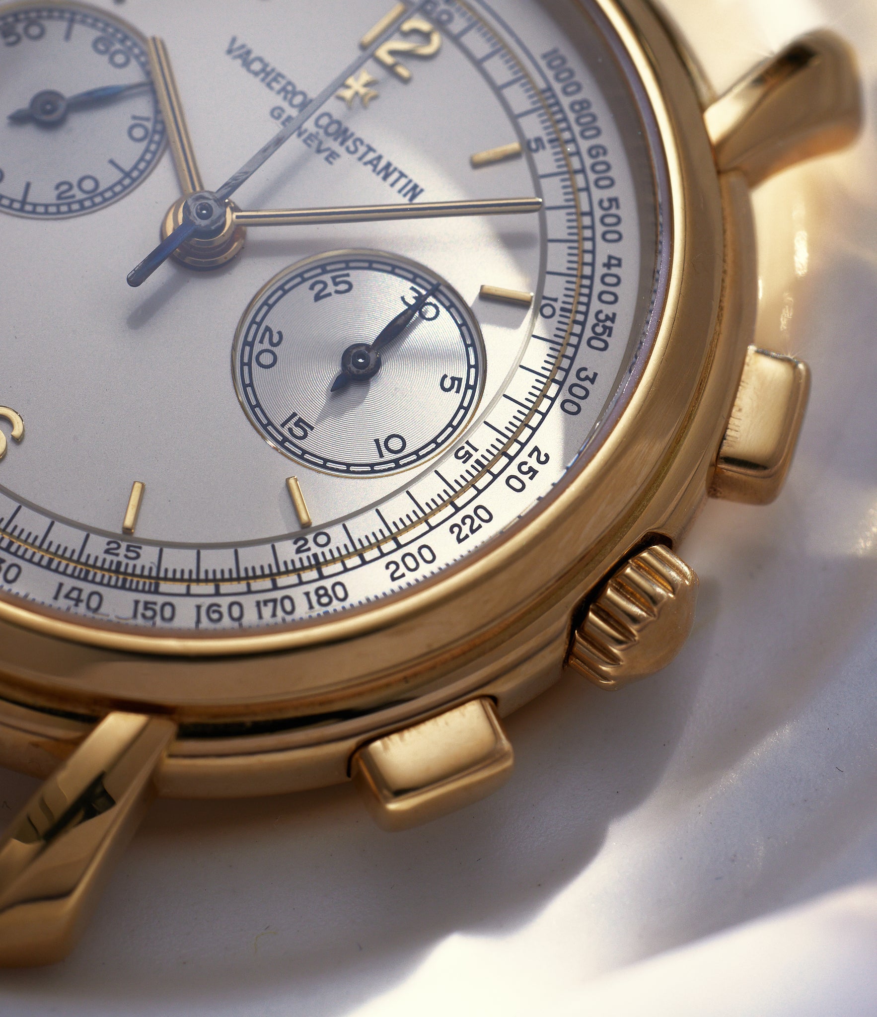 Vacheron Constantin Les Historiques Chronograph 47101/000J-4 | Dial | Yellow Gold | Available Worldwide at A Collected Man