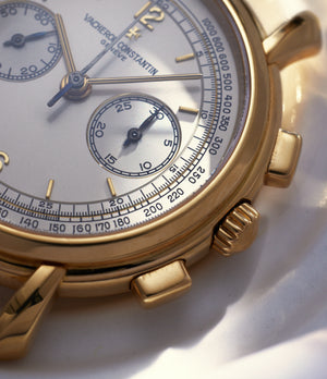 Vacheron Constantin Les Historiques Chronograph 47101/000J-4 | Dial | Yellow Gold | Available Worldwide at A Collected Man
