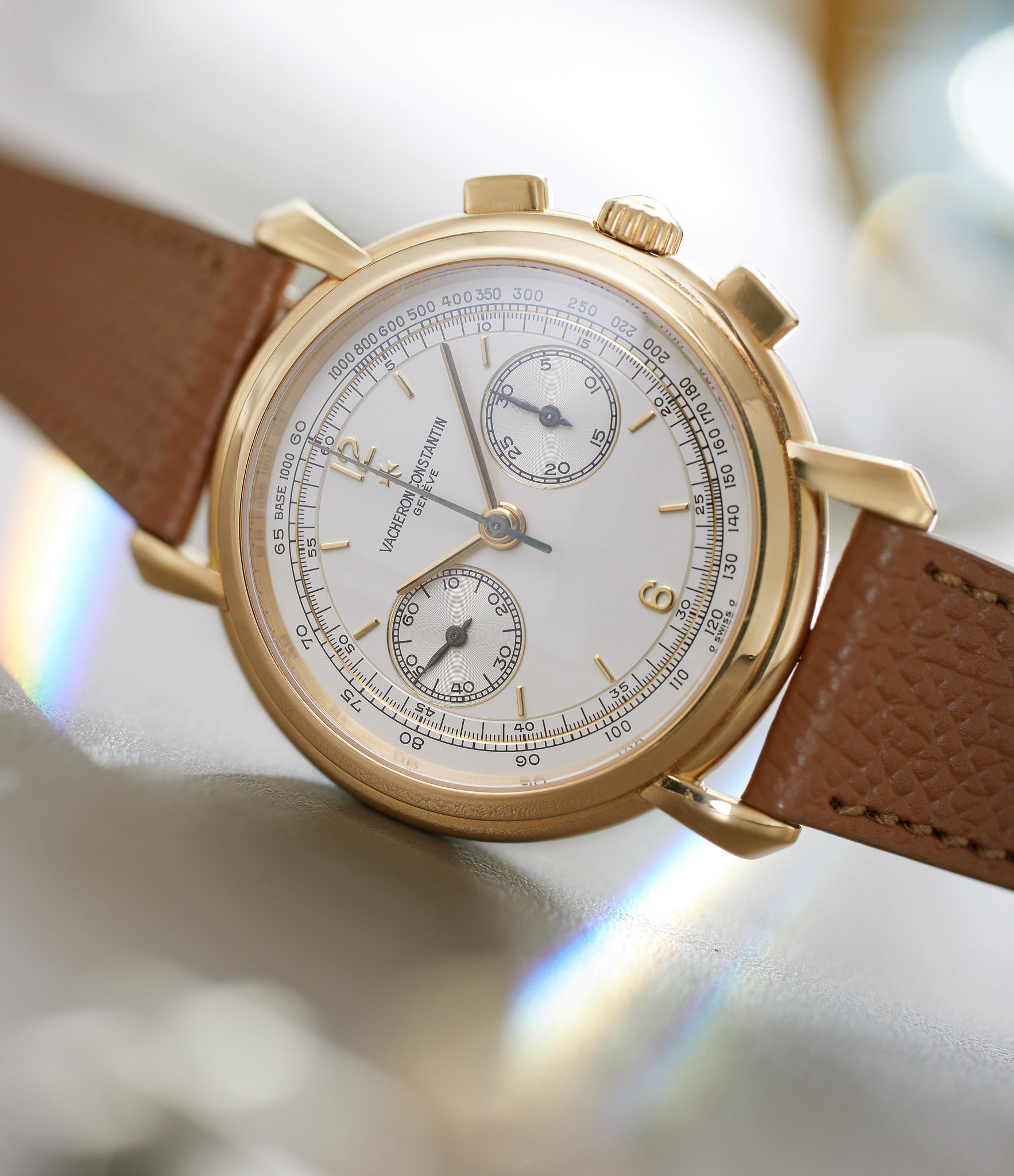 Vacheron Constantin Les Historiques Chronograph 47101/000J-4 | Dial | Yellow Gold | Available Worldwide at A Collected Man