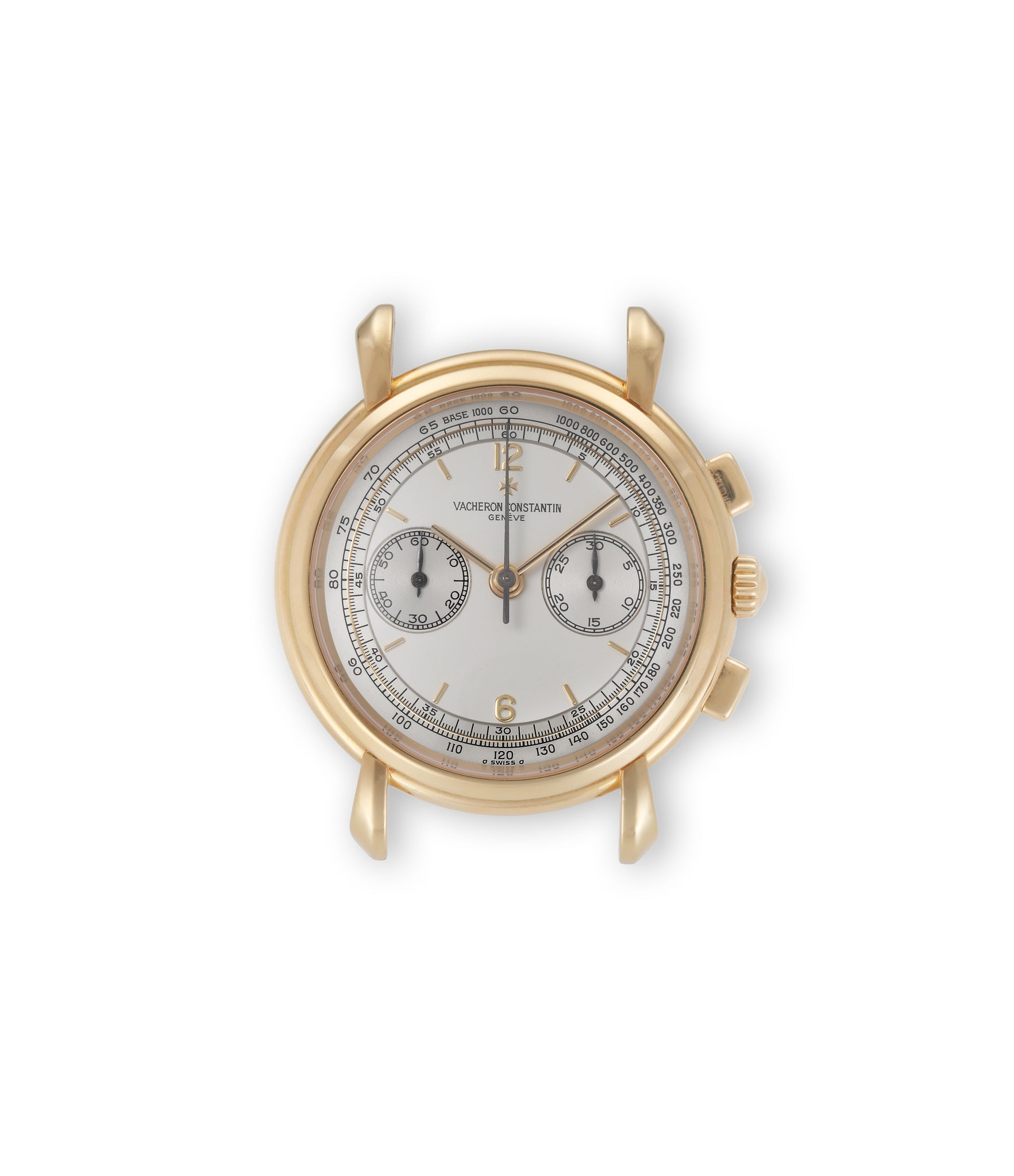 Vacheron Constantin Les Historiques Chronograph 47101/000J-4 | Dial | Yellow Gold | Available Worldwide at A Collected Man