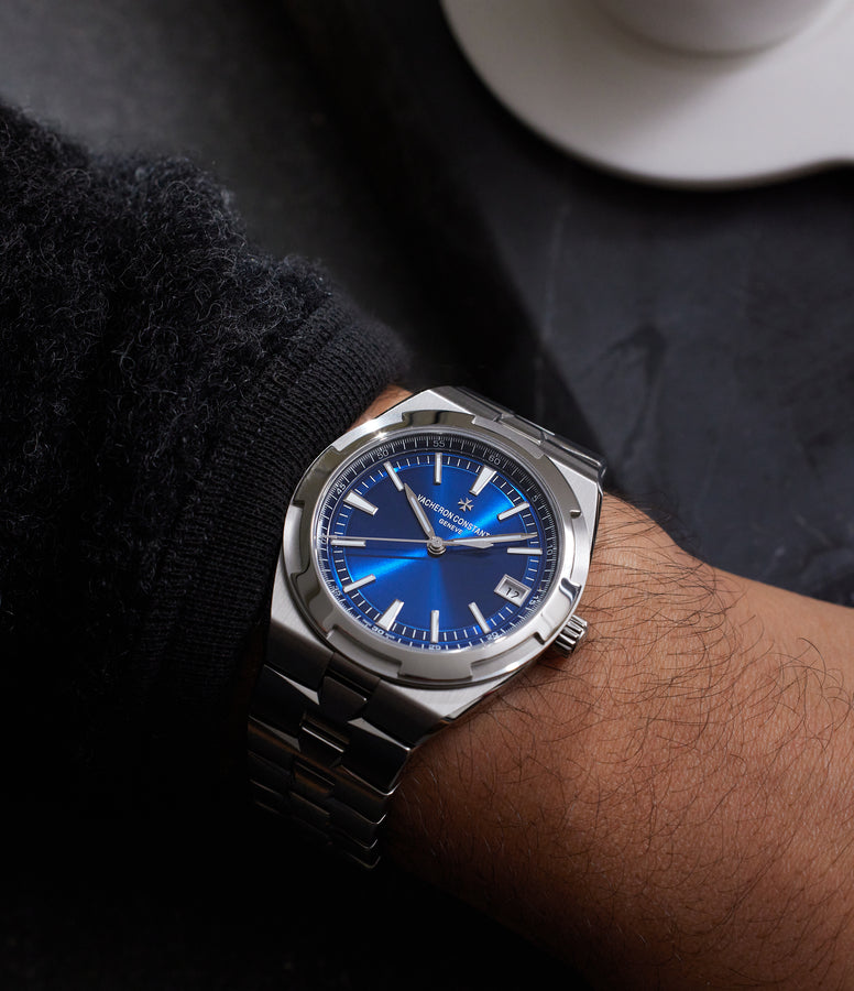 Vacheron Constantin Overseas 4500V | Dial | Stainless Steel | Available Worldwide at A Collected Man