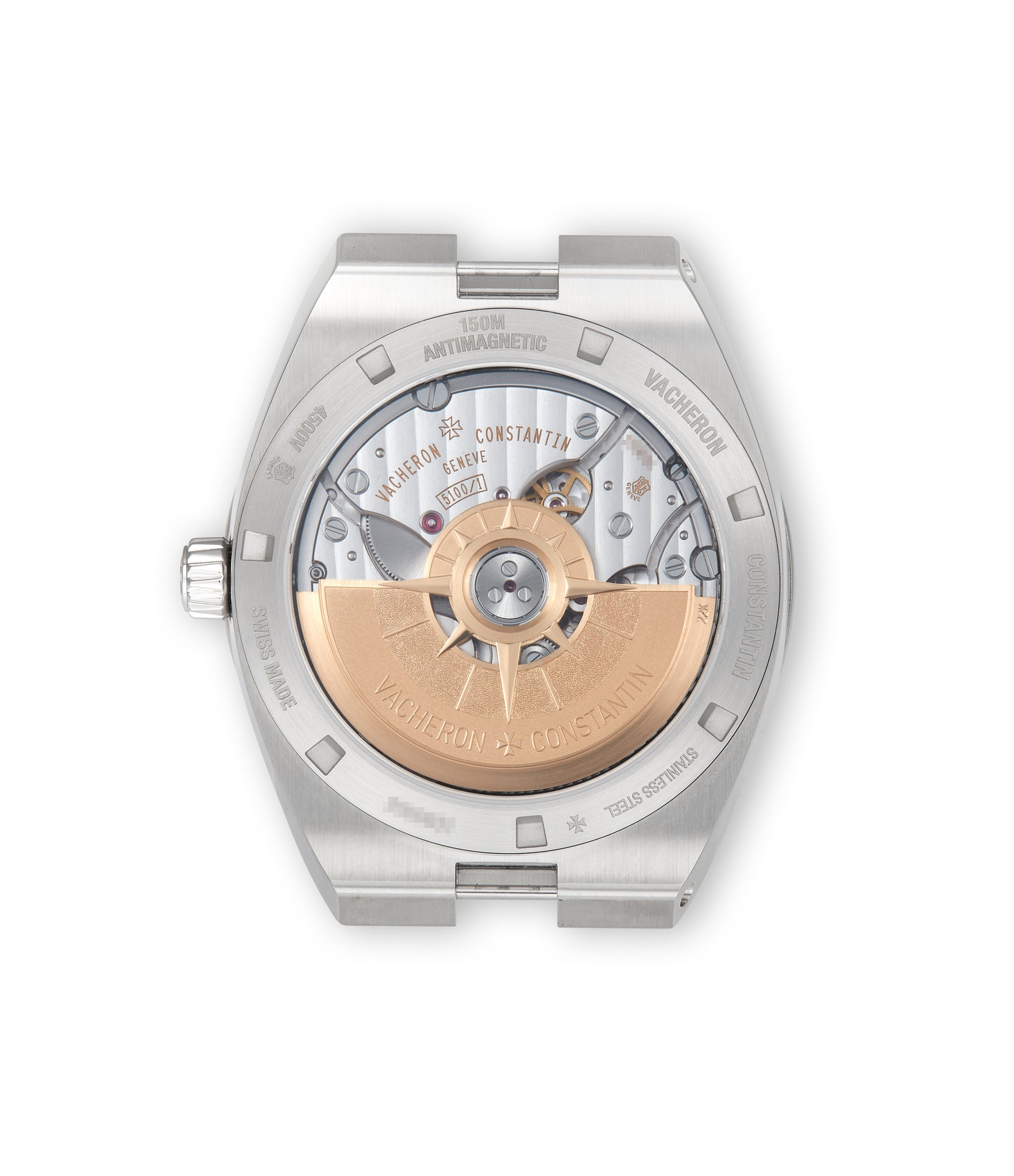Vacheron Constantin Overseas 4500V | Dial | Sapphire Caseback Stainless Steel | Available Worldwide at A Collected Man