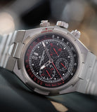 Vacheron Constantin Overseas 49150 Stainless Steel | Available worldwide at A Collected Man | Watch face