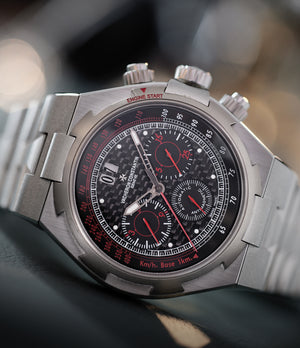 Vacheron Constantin Overseas 49150 Stainless Steel | Available worldwide at A Collected Man | Watch face