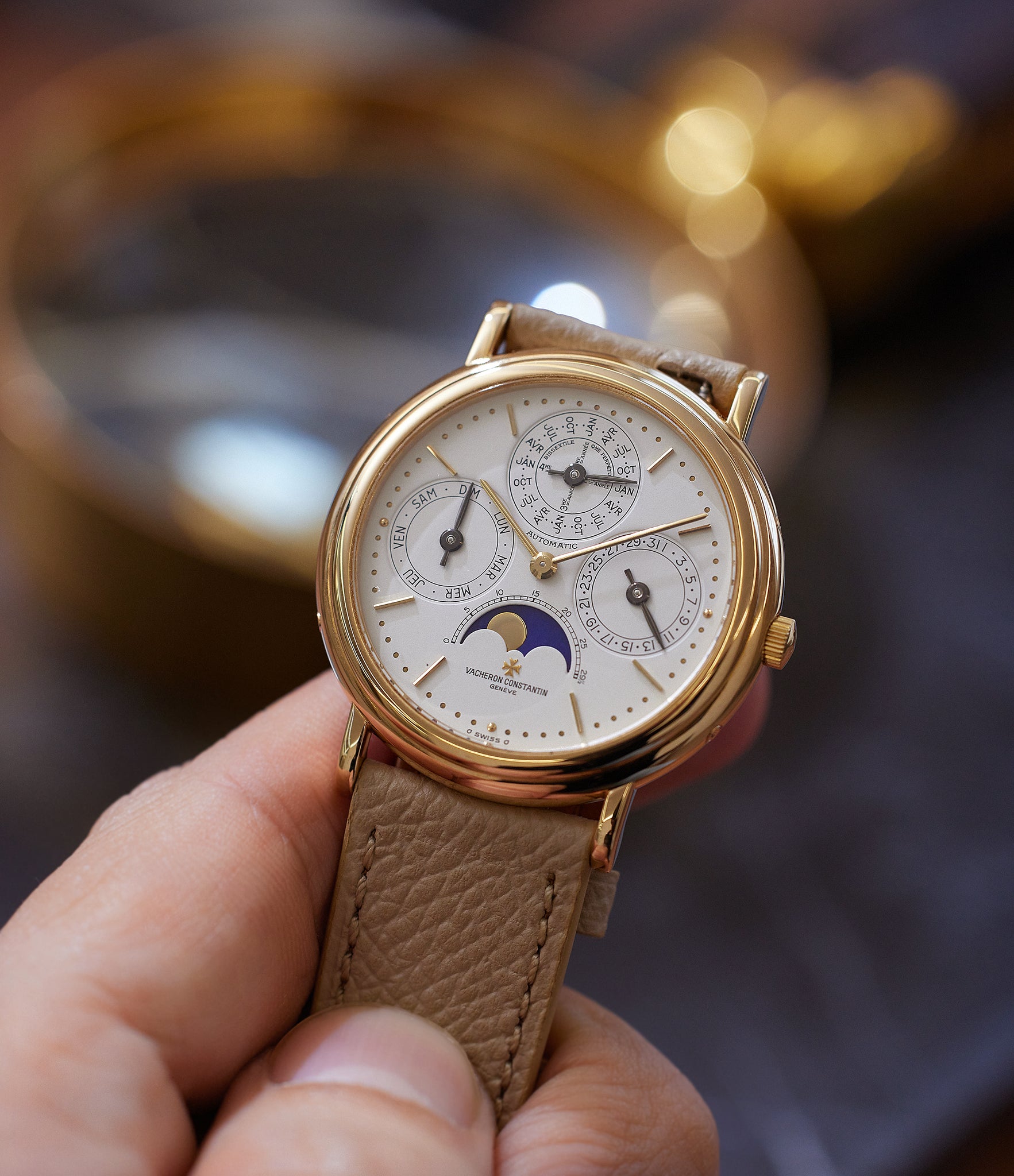 Rare Vacheron Constantin Perpetual Calendar 43031 available to purchase at A Collected Man, London.