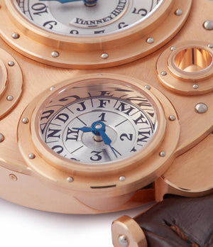 leap year indicator calendar watch Vianney Halter Antiqua Perpetual Calendar rose gold Cal. VH198 independent watchmaker for sale online at A Collected Man London UK specialist of rare watches