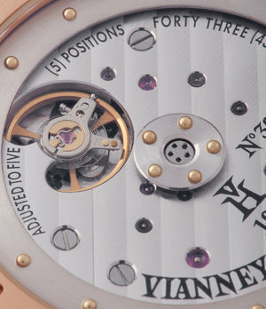 collect Vianney Halter Antiqua Perpetual Calendar watch by independent watchmaker for sale online at A Collected Man London UK specialist of rare watches