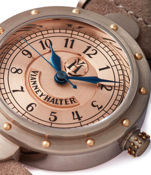 Buy Vianney Halter Classic salmon dial white gold watch Buy at