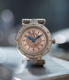 selling Vianney Halter Classic salmon dial white gold rare pre-owned independent watchmaker for sale online at A Collected Man  London