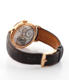 Voutilainen Observatoire  18-carat rose gold manual-winding pre-owned watch back
