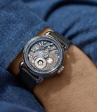 independent watchmaker Kari Voutilainen 28PI Limited Edition platinum inverted rare pre-owned watch independent watchmaker for sale A Collected Man London UK speciliast of rare watches