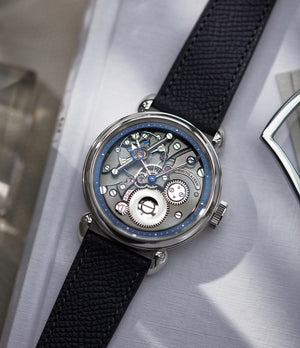 collect Kari Voutilainen 28PI Limited Edition platinum inverted rare pre-owned watch independent watchmaker for sale A Collected Man London UK speciliast of rare watches