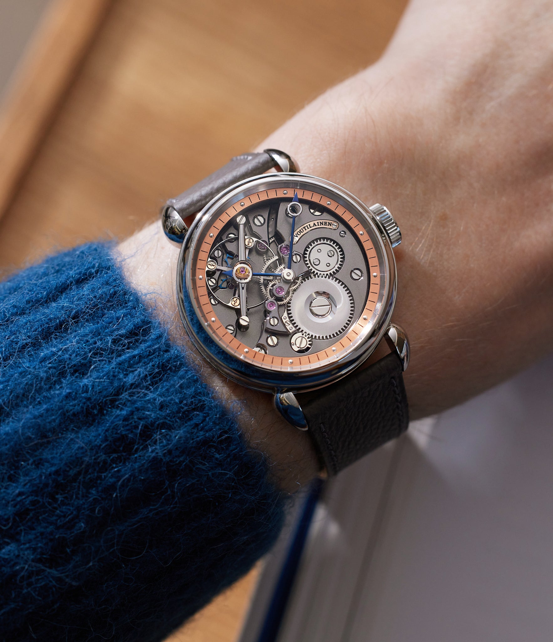 Voutilainen 28 Inverse Unique Piece | Steel | A Collected Man London