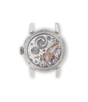 caseback White Gold Voutilainen 217QRS   preowned watch at A Collected Man London