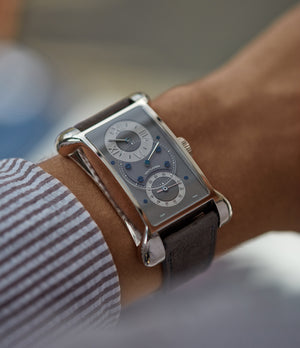 men's dress watch Voutilainen Chronometre 27 white gold observatory-grade regulator  watch for sale online A Collected Man London UK specialist independent watchmakers