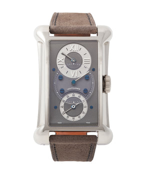 buy Voutilainen Chronometre 27 white gold observatory-grade regulator  watch for sale online A Collected Man London UK specialist independent watchmakers