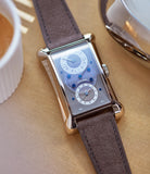 pre-owned Voutilainen Chronometre 27 white gold observatory-grade regulator  watch for sale online A Collected Man London UK specialist independent watchmakers