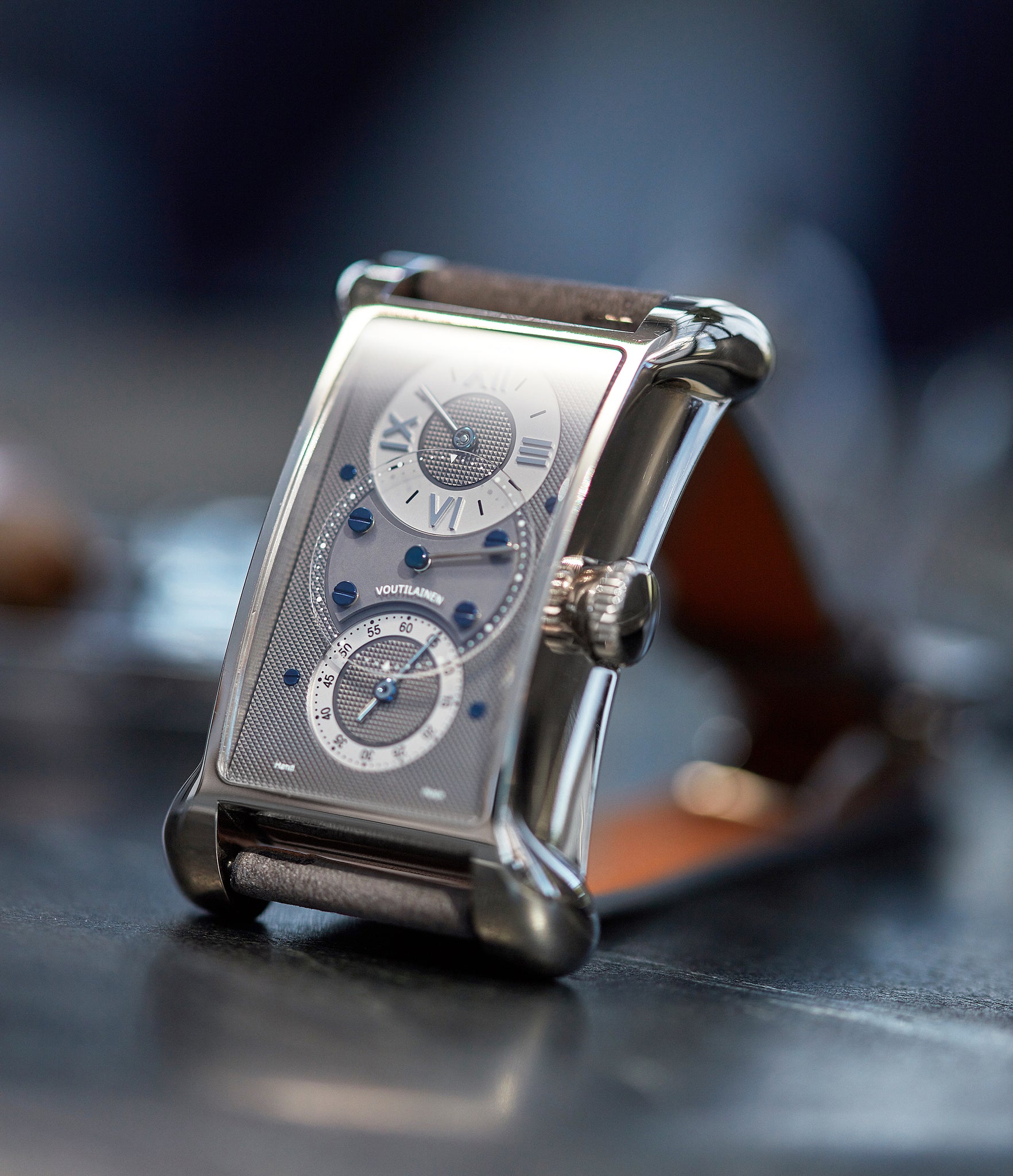 rare Voutilainen Chronometre 27 white gold observatory-grade regulator  watch for sale online A Collected Man London UK specialist independent watchmakers