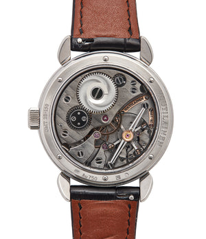 rare Voutilainen GMT-6 two-tone dial white gold rare hand-made watch from independent watchmaker for sale online at A Collected Man London UK specialist of rare watches