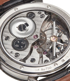 hand-made watch Voutilainen GMT-6 two-tone dial white gold rare hand-made watch from independent watchmaker for sale online at A Collected Man London UK specialist of rare watches