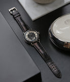 luxury dress watch for sale Kari Voutilainen GMT-6 two-tone dial white gold rare hand-made watch from independent watchmaker for sale online at A Collected Man London UK specialist of rare watches