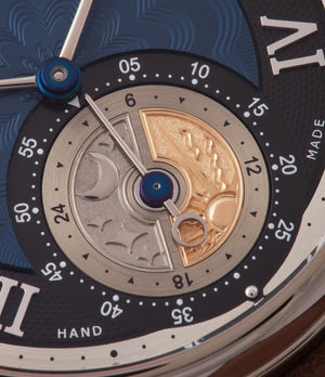 24-hour indicator Voutilainen GMT-6 dress watch for sale online at A Collected Man London UK approved re-seller of independent watchmakers