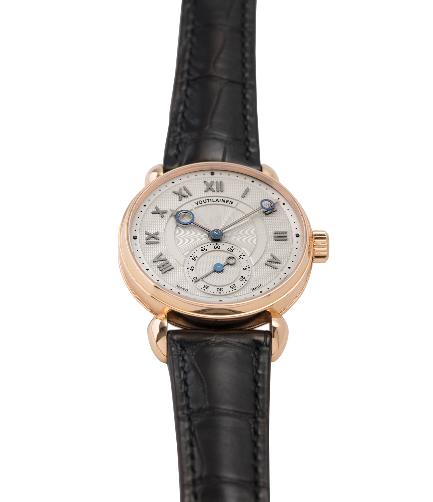 rare watch Voutilainen Observatoire Limited Edition rose gold rare dress watch for sale online at A Collected Man London endorsed seller of independent watchmaker