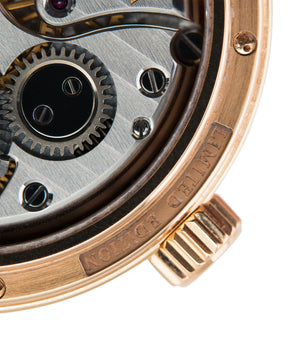 rose gold Voutilainen Observatoire Limited Edition rare dress watch for sale online at A Collected Man London endorsed seller of independent watchmaker