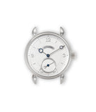 Voutilainen Vingt-8 | Platinum | Available worldwide at A Collected Man | Watch face