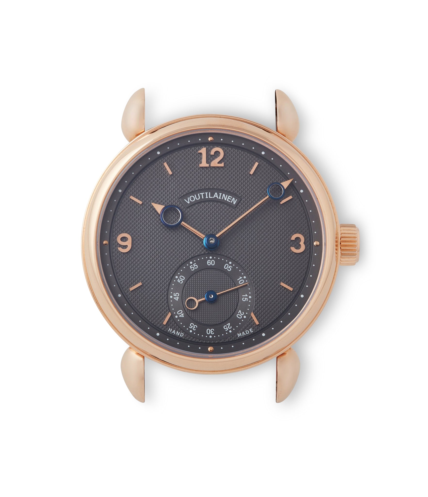 Rose gold watch grey strap new arrivals