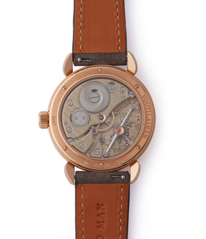 calibre 18 manula-winding Voutilainen Vingt-8 grey dial rose gold time-only watch independent watchmaker for sale online A Collected Man London UK specialist rare watches