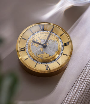 Worldtime | Desktop Clock | Gilt-finished Brass