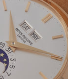 selling vintage Patek Philippe 3448 Perpetual Calendar Moonphase yellow gold dress watch for sale online at A Collected Man London UK specialist of rare watches