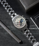 A386 Zenith El Primero 3019 PHC automatic buy rare vintage steel sport watch full set