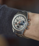 vintage wristwatch Zenith A386 El Primero 3019 PHC automatic rare steel sport watch full set