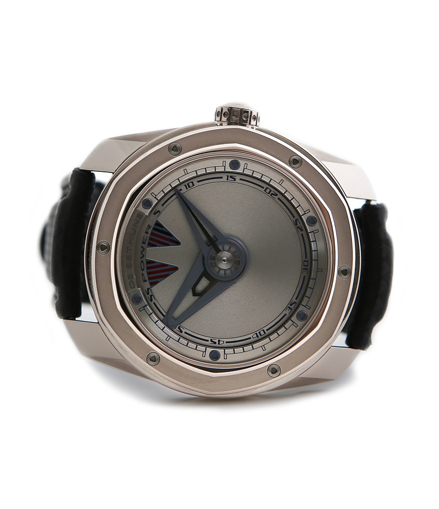 buy De Bethune DB22 power pre-owned watch online in white gold with power reserve from Swiss independent watchmaker  with authenticity guaranteed