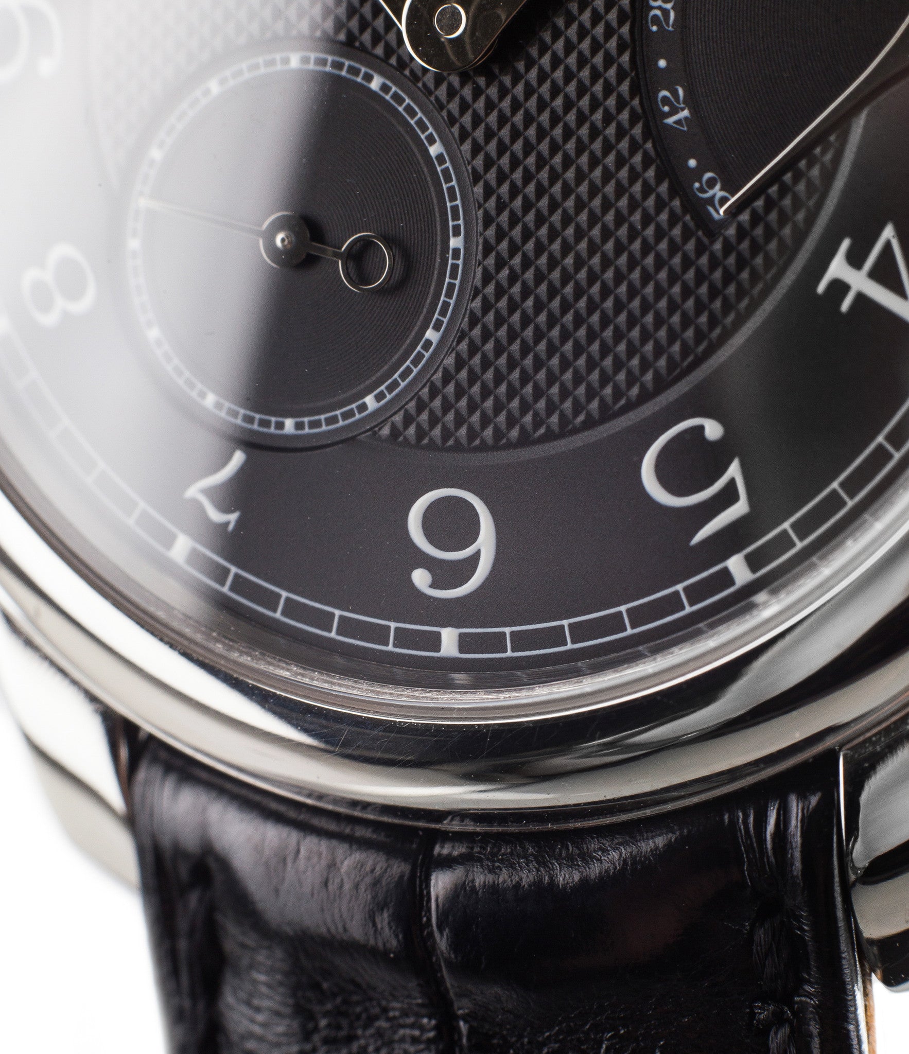 buy F. P. Journe Chronometre Souverain Black Label platinum rare independent watchmaker pre-owned dress time-only watch for sale online at WATCH XCHANGE London