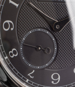 buy F. P. Journe Chronometre Souverain Black Label platinum rare independent watchmaker pre-owned dress time-only watch for sale online at WATCH XCHANGE London