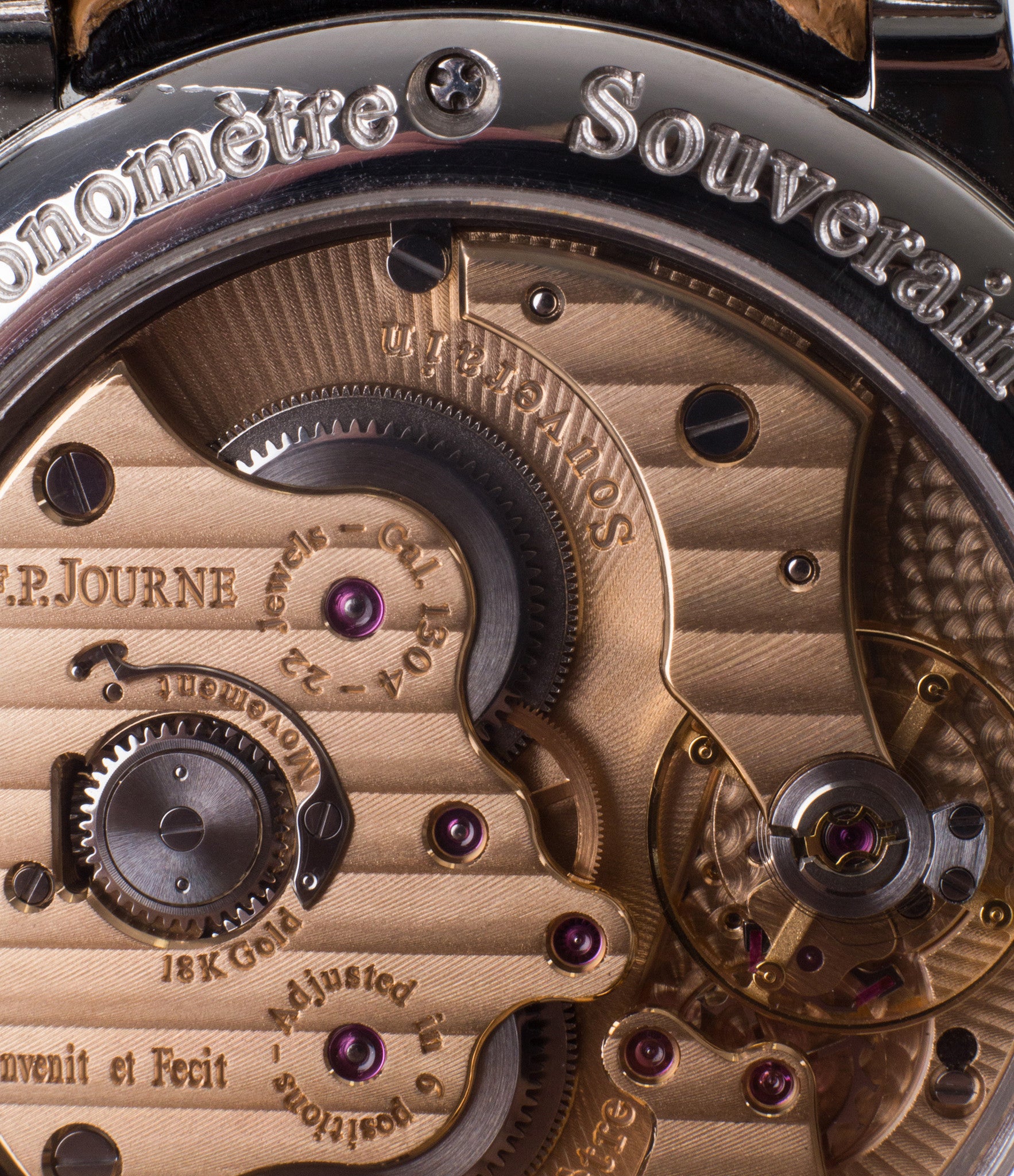 buy F. P. Journe Chronometre Souverain Black Label platinum rare independent watchmaker pre-owned dress time-only watch for sale online at WATCH XCHANGE London