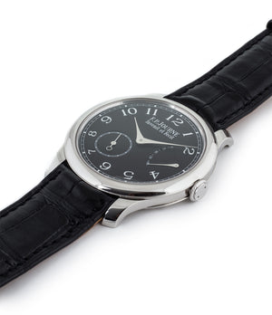 buy F. P. Journe Chronometre Souverain Black Label platinum rare independent watchmaker pre-owned dress time-only watch for sale online at WATCH XCHANGE London