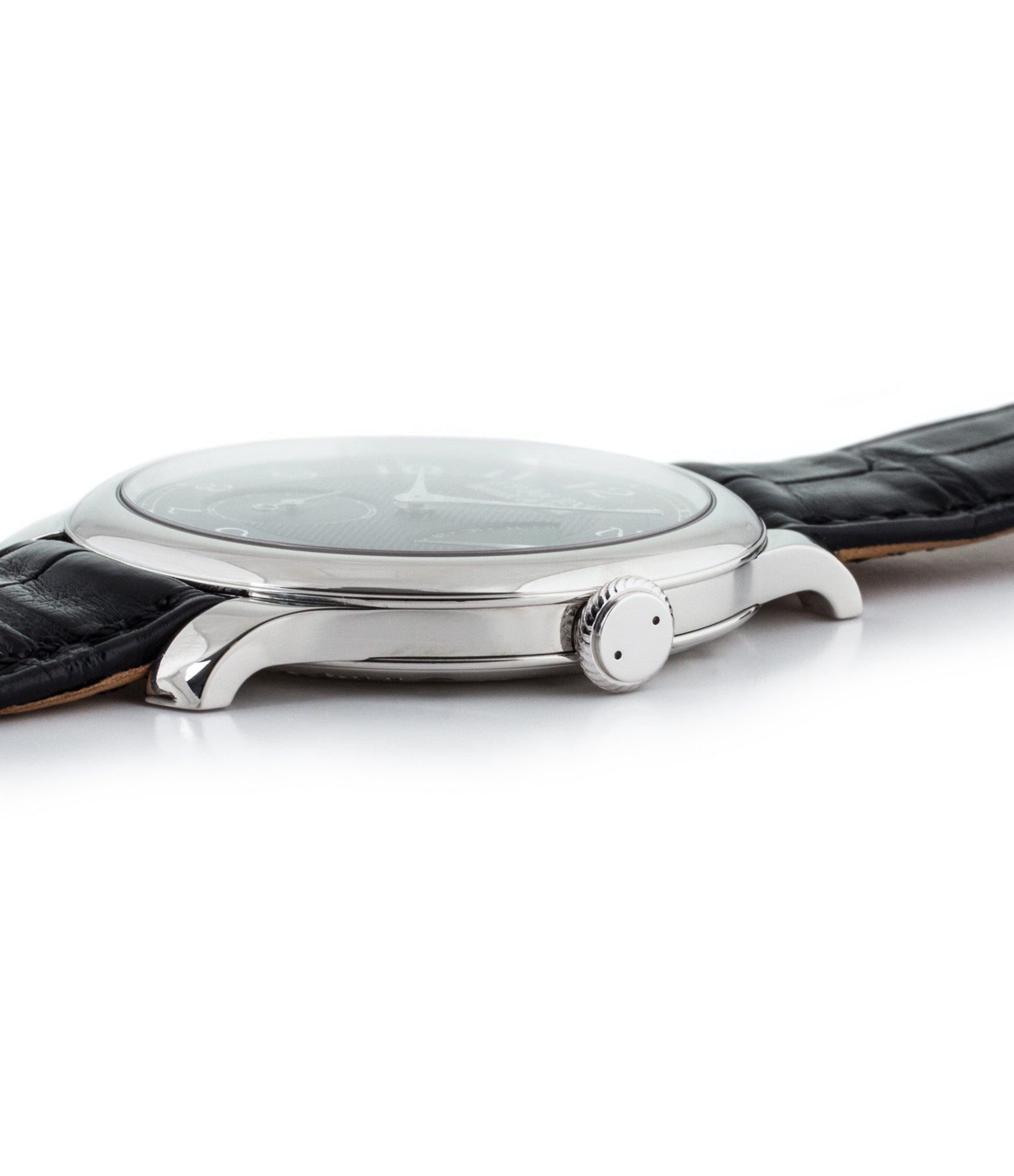 buy F. P. Journe Chronometre Souverain Black Label platinum rare independent watchmaker pre-owned dress time-only watch for sale online at WATCH XCHANGE London