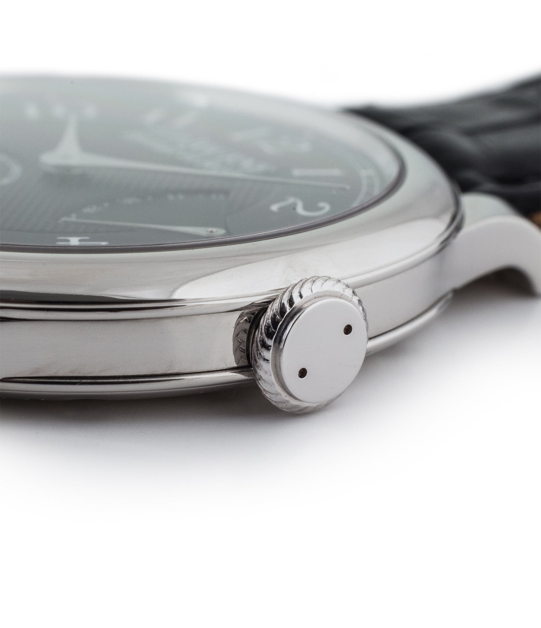 buy F. P. Journe Chronometre Souverain Black Label platinum rare independent watchmaker pre-owned dress time-only watch for sale online at WATCH XCHANGE London