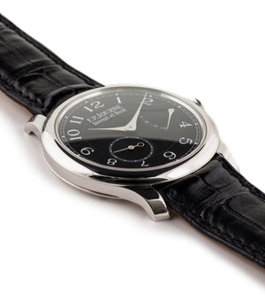 buy F. P. Journe Chronometre Souverain Black Label platinum rare independent watchmaker pre-owned dress time-only watch for sale online at WATCH XCHANGE London