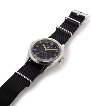 buy Dirty Dozen WWW Grana British military M18565 steel watch with black unrestored dial for sale WATCH XCHANGE London