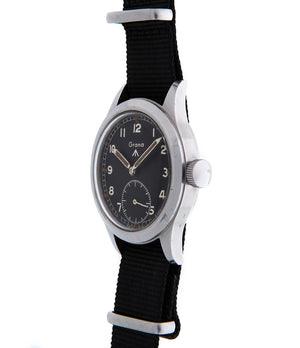 buy Grana W.W.W. rare British military vintage watch online in steel with original black dial and authenticity guaranteed from WATCH XCHANGE