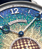 selling Kari Voutilainen's Vingt-8 Kaen Baselworld SIHH unique piece watch Unryuan dial mosaic green blue gold Japanese hand-made dial Swiss watch for sale in white gold from approved re-seller of independent watchmakers WATCH XCHANGE London