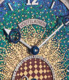 selling Kari Voutilainen's Vingt-8 Kaen Baselworld SIHH unique piece watch Unryuan dial mosaic green blue gold Japanese hand-made dial Swiss watch for sale in white gold from approved re-seller of independent watchmakers WATCH XCHANGE London