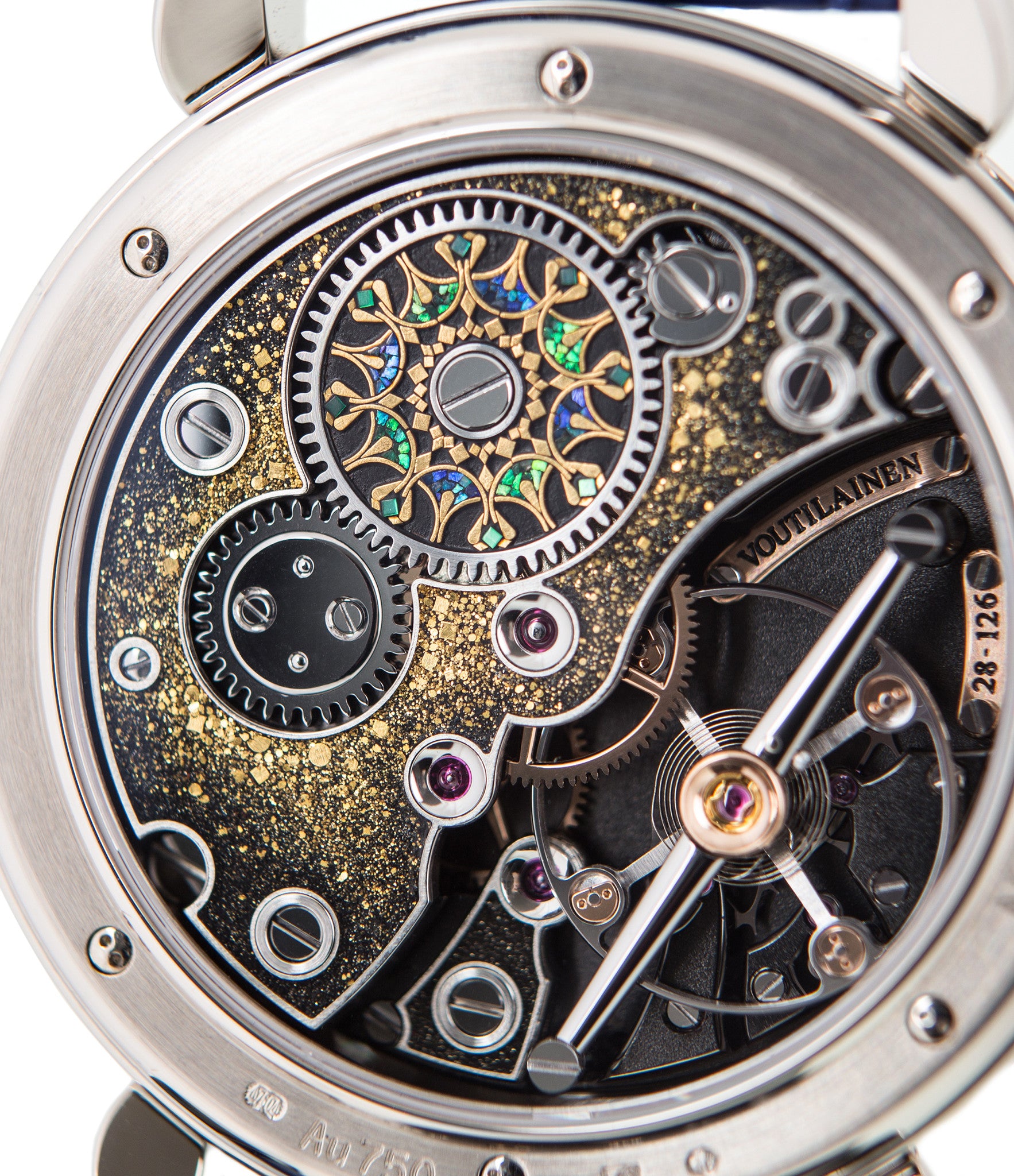 buy Kari Voutilainen's Vingt-8 Kaen Baselworld SIHH unique piece watch Unryuan dial Cal. 28 manual-winding hand-finsihed movement watch for sale in white gold  from approved re-seller of independent watchmakers WATCH XCHANGE London